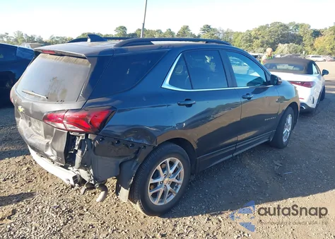 2022 Chevrolet Equinox Awd Lt из США, поврежденный, VIN 3GNAXUEV2NS210912